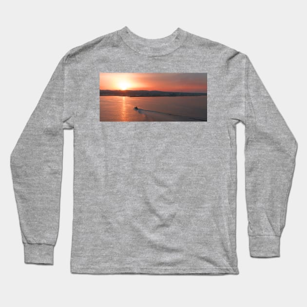 Tunisian Sunset Long Sleeve T-Shirt by tomg